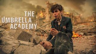 طفل مطلوب منه ينقذ العالم اللي هينتهي بعد 8 ايام | ملخص مسلسل the umbrella academy الموسم الاول