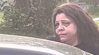 Crazy neighbor was arrested & DA made police turn her loose again!