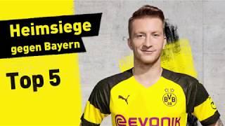 Top 5 Borussia Dortmund Home Wins vs. FC Bayern