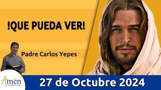 Evangelio De Hoy Domingo 27 Octubre 2024 #PadreCarlosYepes l San Marcos  10, 46-52