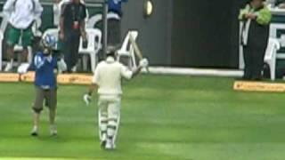 Ricky Ponting out for 99