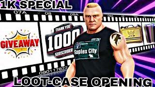 WWE MAYHEM | GIVEAWAY Results | Loot Case Opening | 1K Subscribers Special | Anthony Gamer YT