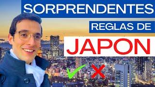 REGLAS de JAPON que SORPRENDRAN a todos los EXTRANJEROS | Japón con G