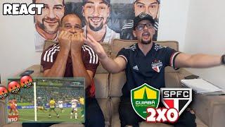 REACT CUIABA 2X0 SÃO PAULO - FORA ZUBELDIA! E LEVA ESSES JOGADORES COM VC