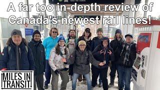 Ottawa's BRAND-NEW Lines 2 and 4 - First Trip and Station Reviews!