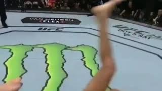 Ufc fighter makes Breakdance