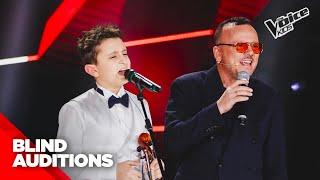 Francesco's JAW-DROPPING Blind Audition with Violin on The Voice Kids