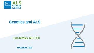 ALS Learning Series: Genetics and ALS