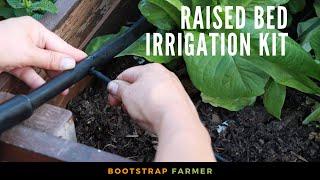 How to Install a Drip Irrigation Kit in a Raised Bed