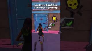 Fastest Way to Get the Outlaw key Card #tipstervibes #fortnite #shorts