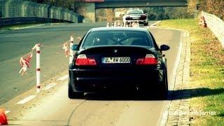 Audi R8 V10 ''GT'' + BMW M3 E46 CSL Acceleration + Fast Flyby! - 1080p HD