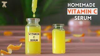 Homemade vitamin c serum for glowing skin || Orange peel serum