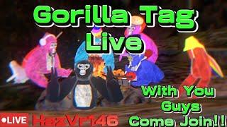 Gorilla Tag Live With You Guys  | Come Join !!