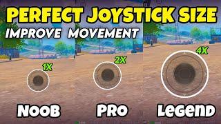 How to Find Your Best Joystick Size and Position | Joystick Stuck Problem | BGMI/PUBGM