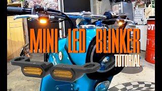 Mini LED Blinker | Montage | Tutorial | Simson Star | Motorrad