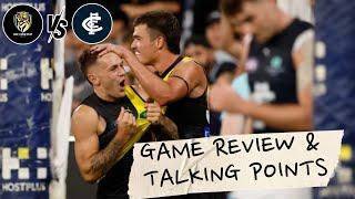 Blues Bottle It! Richmond’s Epic Comeback Stuns Carlton | AFL Round 1 Review 2025