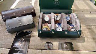 Mirage Luxury Travel 6 watch Travel/display case. New for 2022!!