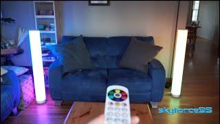 EpochAir 2 Pack RGB Corner Floor Lamps Unboxing, Setup, & Review
