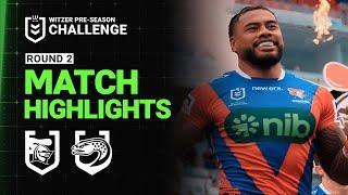 NRL Match Highlights 2025 | Knights v Eels  | Pre-Season, Week 2