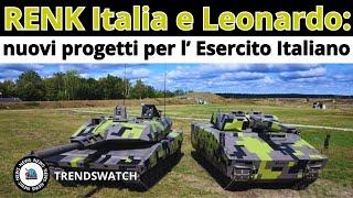 RENK Italia e Leonardo: nuovi progetti  per l’ Esercito Italiano