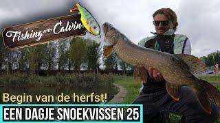 SNOEK VISSEN IN HET VROEGE NAJAAR - Een dagje snoekvissen 25