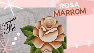 Como pintar Rosa marrom