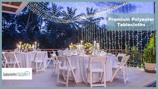 Premium Polyester Tablecloths | Table Linens | Tableclothsfactory.com