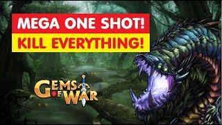 Gems of War Empress TRUE ONE SHOT Explore 12! Team Guide Best Gameplay?