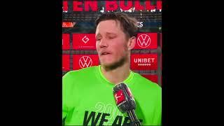 look what it means to Wout Weghorst to get called up to the Dutch provisional squad for the Euros 