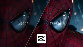 Convert normal Video To 4k | CapCut 4K Quality Tutorial 2023