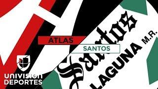 Atlas 3-2 Santos - RESUMEN Y GOLES - Clausura 2018 Liga MX