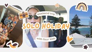 SOLO HOLIDAY WITH FOUR KIDS