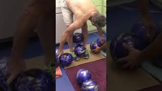 Most #bowling balls held simultaneously  14 by Ashrita Furman