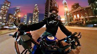 Sunset Ride Across London On My Yamaha MT-125 - Is This The Best Geared 125cc For Beginners?