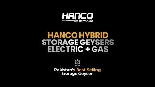 All New Hanco Electric + Gas Storage Geysers | Water Heater Energy Efficient | Best Selling Geysers