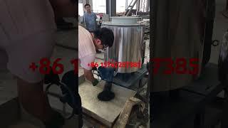 Rubber granules solid wheels making machine