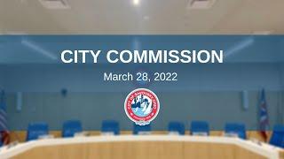 City of Sandusky City Commission Meeting 03 28 2022