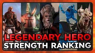 Legendary Heroes Strength Ranking - Total war Warhammer 3