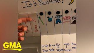 This bedtime chart will transform your kids’ nighttime routine from chaotic to calm l GMA