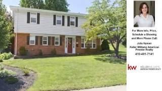 215 BRACKENWOOD COURT, LUTHERVILLE TIMONIUM, MD Presented by Julia Nyman.