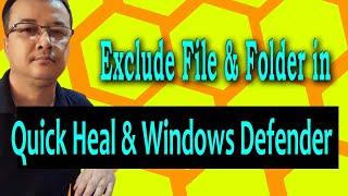 Mastering Quick Heal & Defender: Exclude & Restore File/Folders-Ultimate #guide #antivirus #defender