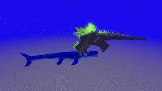 Gemstone Malignasaur vs strong underwater mobs | minecraft mob battle