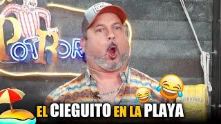 El cieguito en la playa | Hernán El Potro