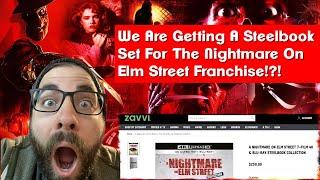 We're Getting A Steelbook Set For The Nightmare On Elm Street Franchise?!? - What It Could Look Like