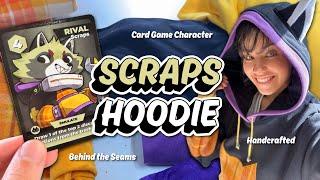 Turning our Raccoon Character into a Real Hoodie  Frayed Ally Card Game