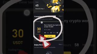 $ 30 usdt free binance trading crypto #binance #shorts / online free earning on binance bitcoin