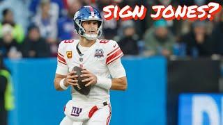 Will the 49ers Sign Former New York Giants Quarterback Daniel Jones?