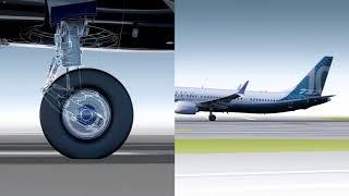 How the 737 MAX 10 landing gear works