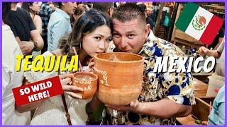 Drinking Tequila in a town called TEQUILA! Mexico's WILDEST Drink 