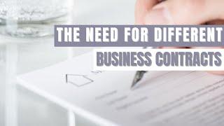 The Different Types of Business Contracts and Why You Need Them